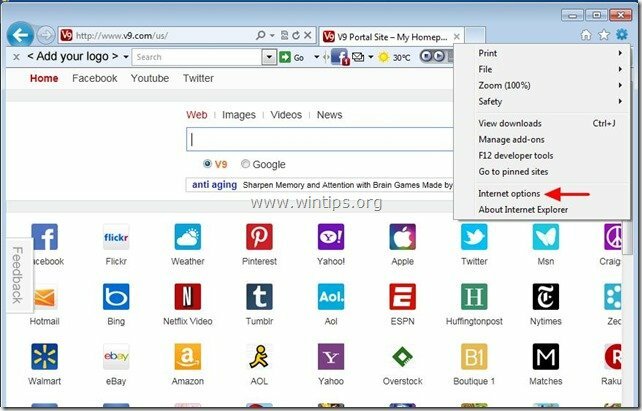 Remove-v9.com-internet-explorer