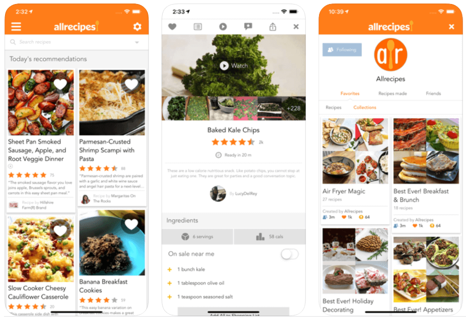 Allrecipes เครื่องปั่นอาหารค่ำ