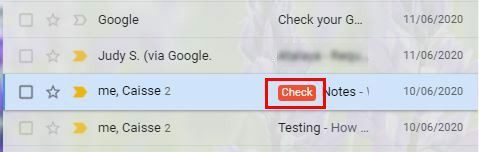 Gmail ლეიბლები