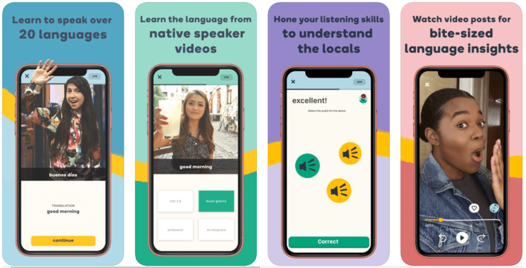 Memrise - Apprendre les langues Espagnol, Français