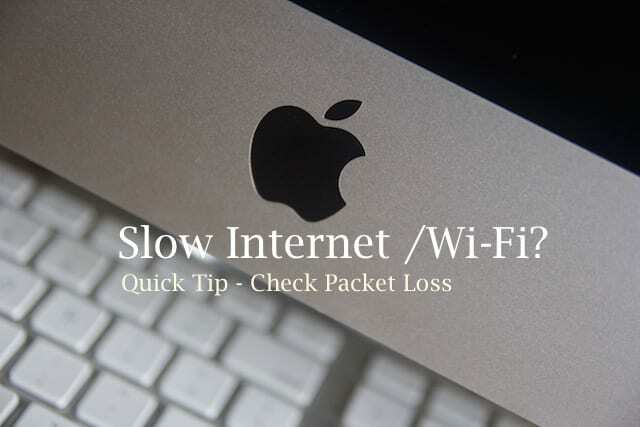 Lēns internets Wifi Macbook