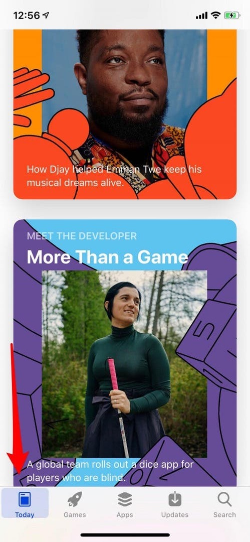 App Store Today lapon