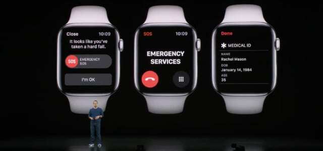 Служби екстреної допомоги Apple Watch