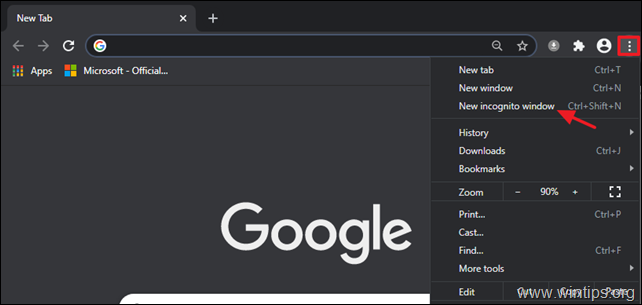 Sulje-, Minimi- ja Maxize-painikkeet puuttuvat Google Chromesta