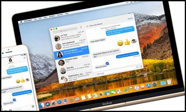 Szöveges üzenetek törlése az iMessage for Mac alkalmazásban