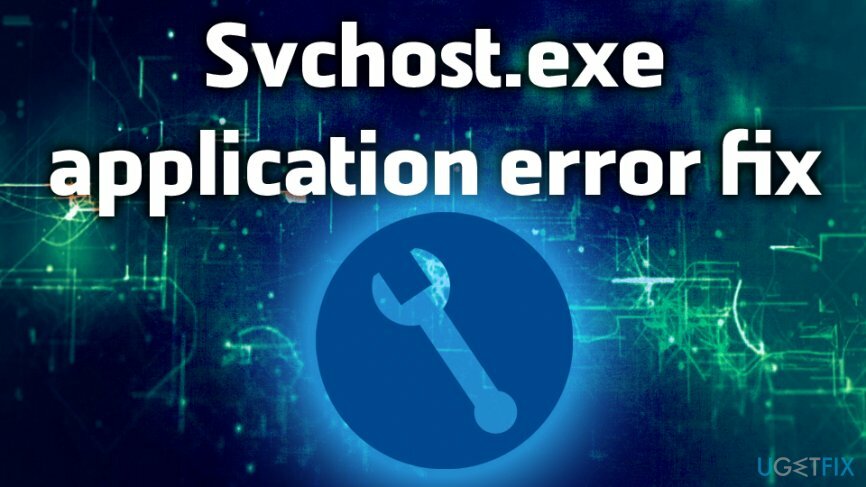 Oprava chyby aplikace Svchost.exe