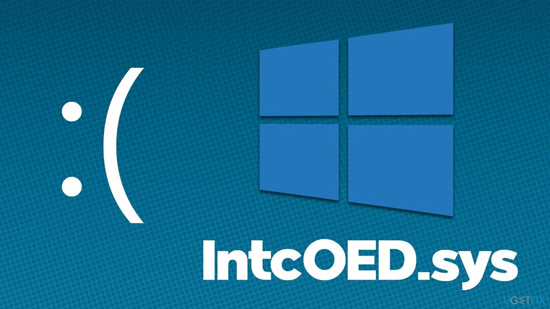 Как исправить синий экран IntcOED.sys в Windows? 