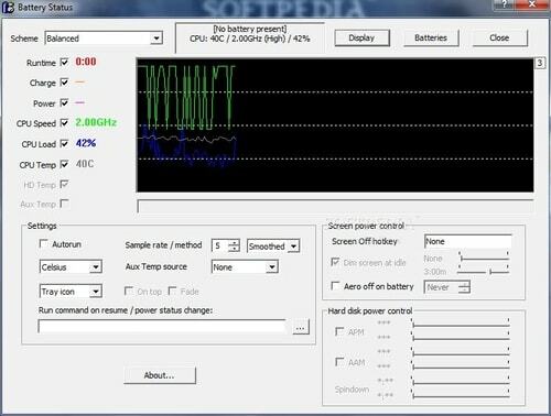 Monitor stavu baterie