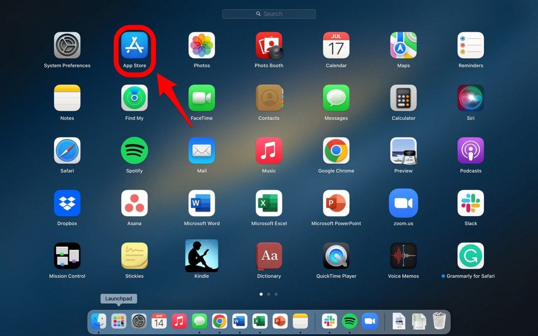 teruggave van app store op mac