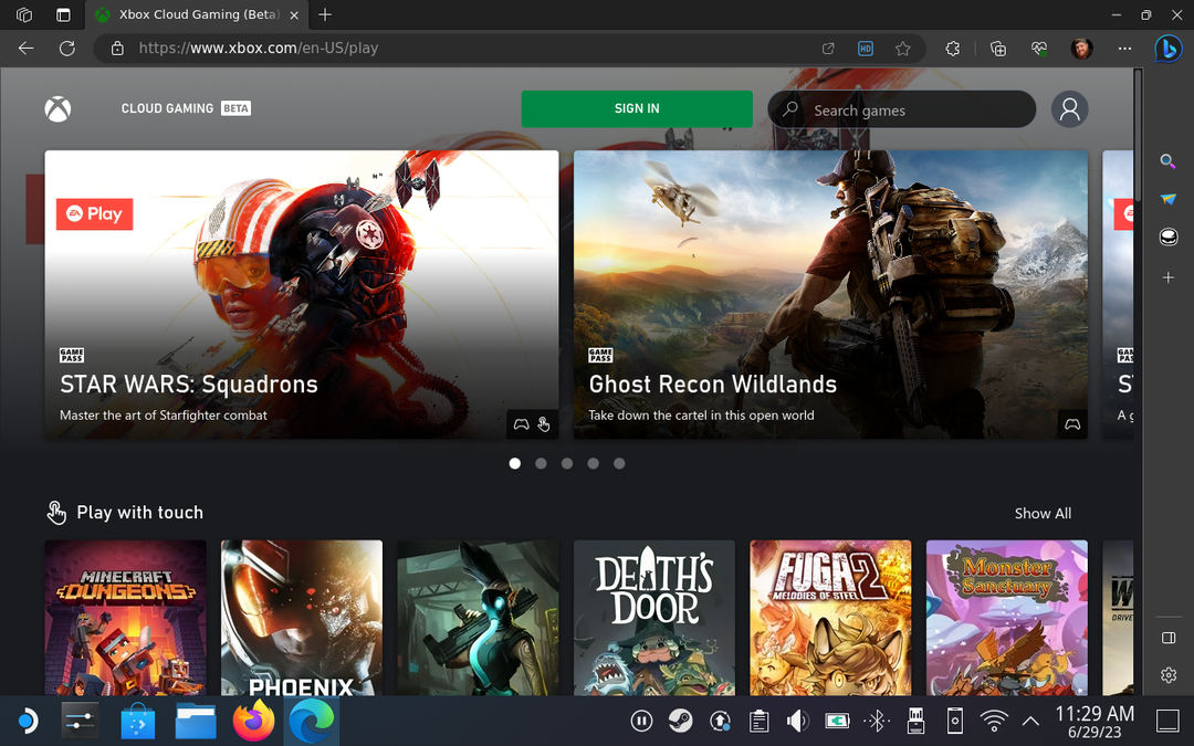 Kako igrati Xbox Game Pass na Steam Deck - 4