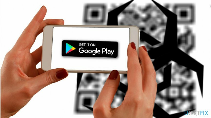 „Google Play“ parduotuvės QR kodo programose rasta kenkėjiškų programų