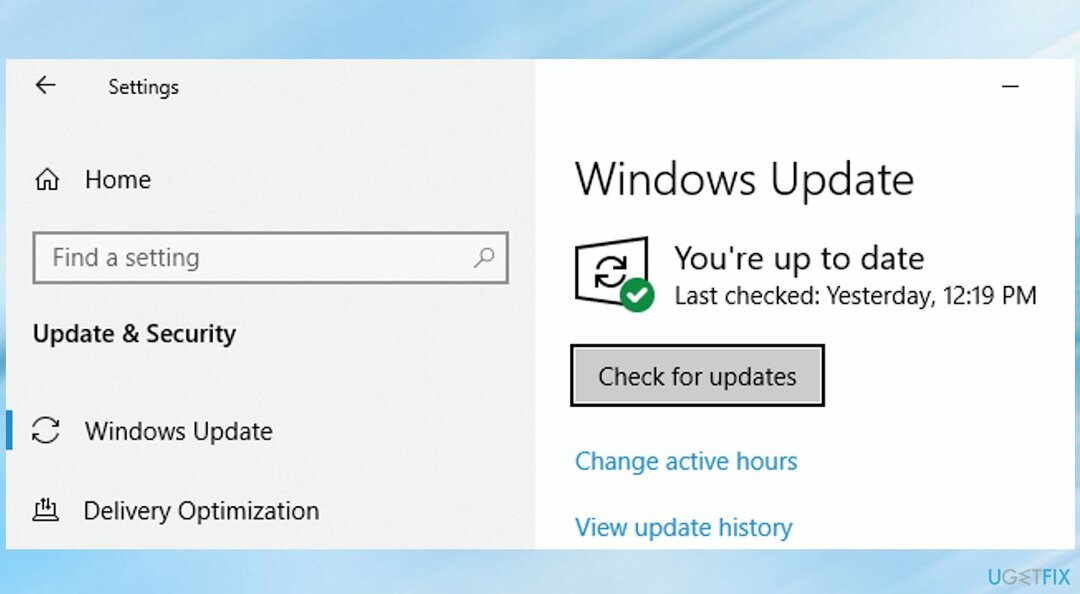 Windows " naujinimo
