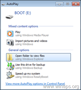 Sådan deaktiveres AutoPlay i Windows 1087 og Server OS
