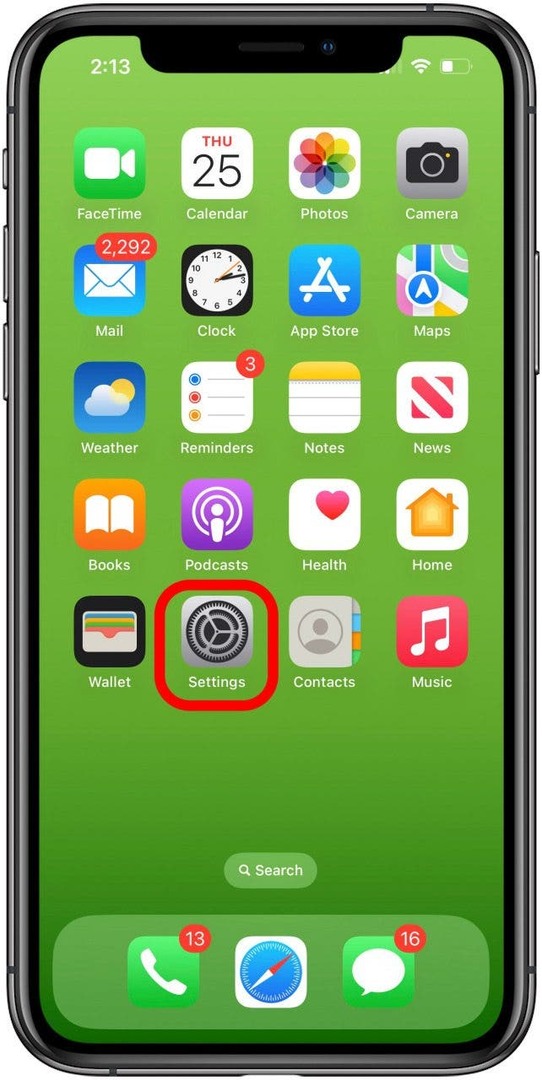 aplikasi pengaturan iphone