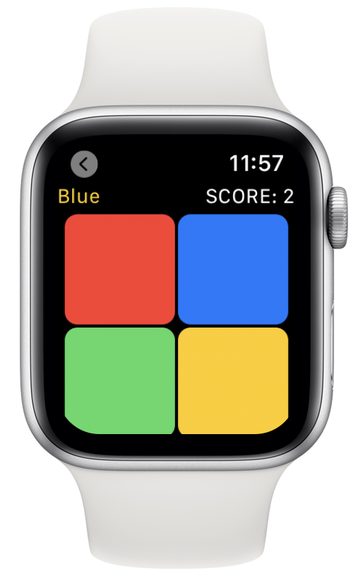 Hra Color Switch pro Apple Watch