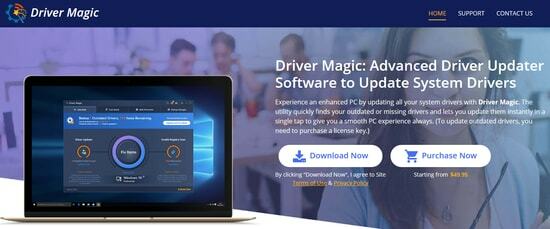 Driver Magic - עדכן ותקן את כל מנהלי ההתקן החסרים המיושנים