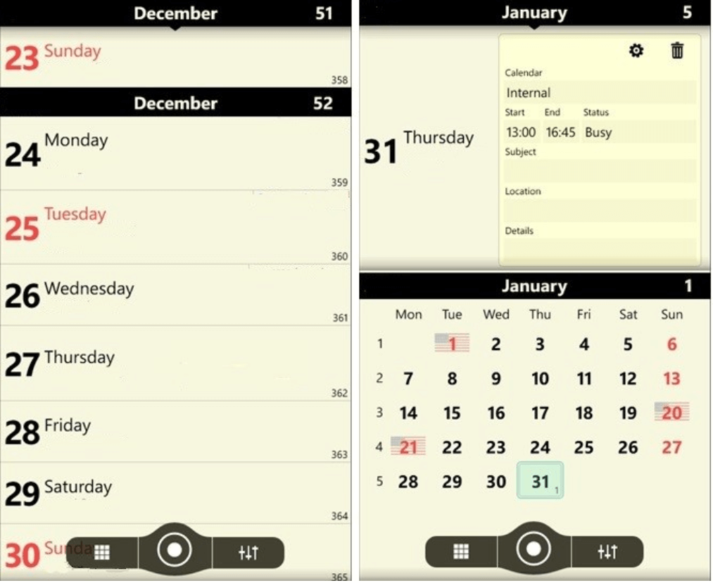 Приложения для календаря Chronos