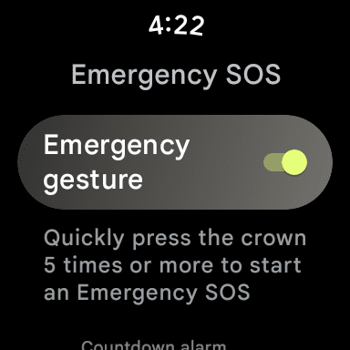 So richten Sie Notfall-SOS auf Google Pixel Watch ein - 3