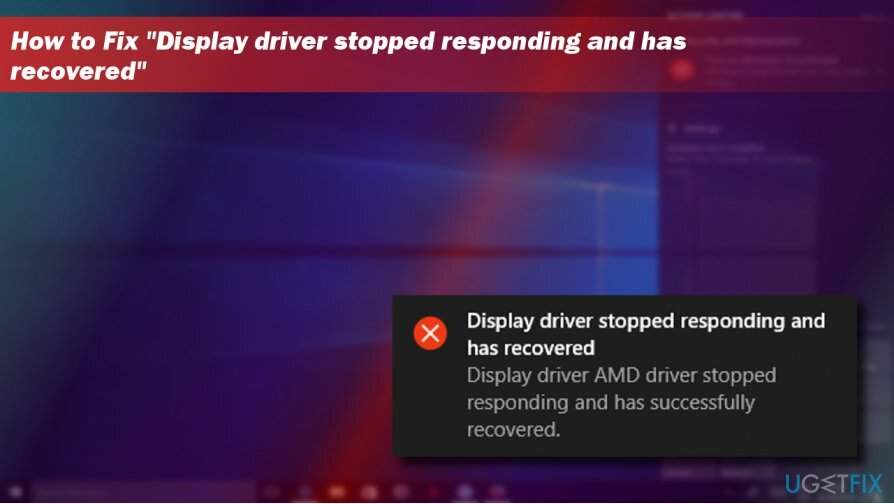 Correção de erro " O driver de vídeo parou de responder e se recuperou"