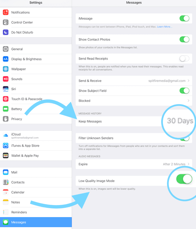 כיצד לתקן בעיות iMessage והודעות ב-iOS 10_messages