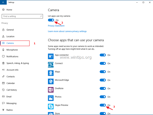 aparat lenovo nie działa podgląd skype