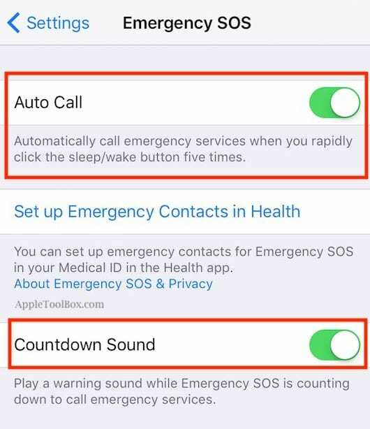 كيفية استخدام ميزة الطوارئ SOS على iPhone