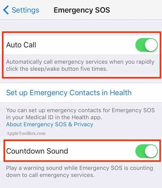 Как да използвате функцията Emergency SOS на iPhone