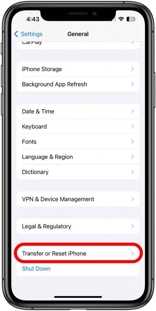 organizați automat aplicațiile de pe iPhone în ordine alfabetică