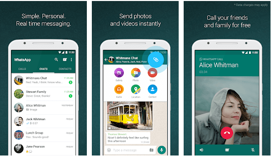 WhatsApp - แอปโทรวิดีโอฟรีที่ดีที่สุด