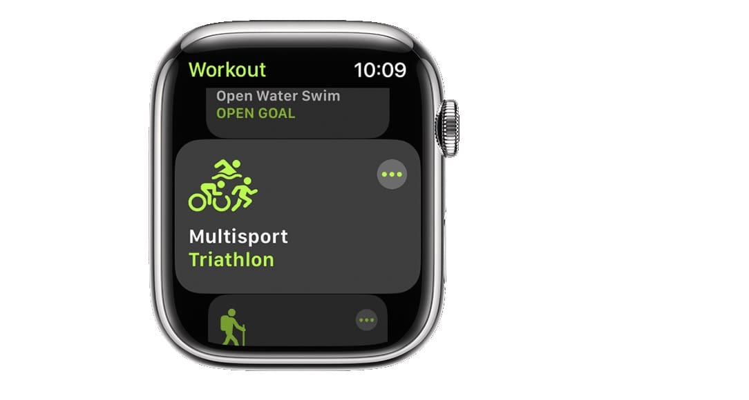 Start een work-out op Apple Watch