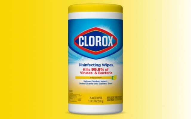 Μαντηλάκια απολύμανσης Clorox