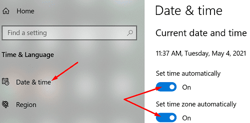 sea-date-and-time-automatically-windows-10