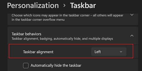 windows-11-taskbar-ausrichtung
