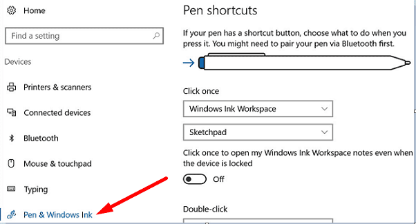 Pen-Windows-Ink-Surface-Pen-settings