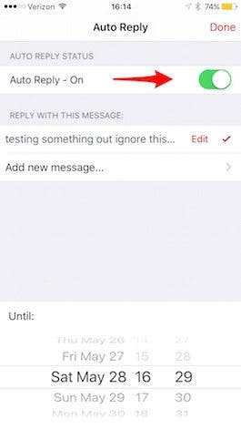 Comment configurer des réponses automatiques pour les messages texte