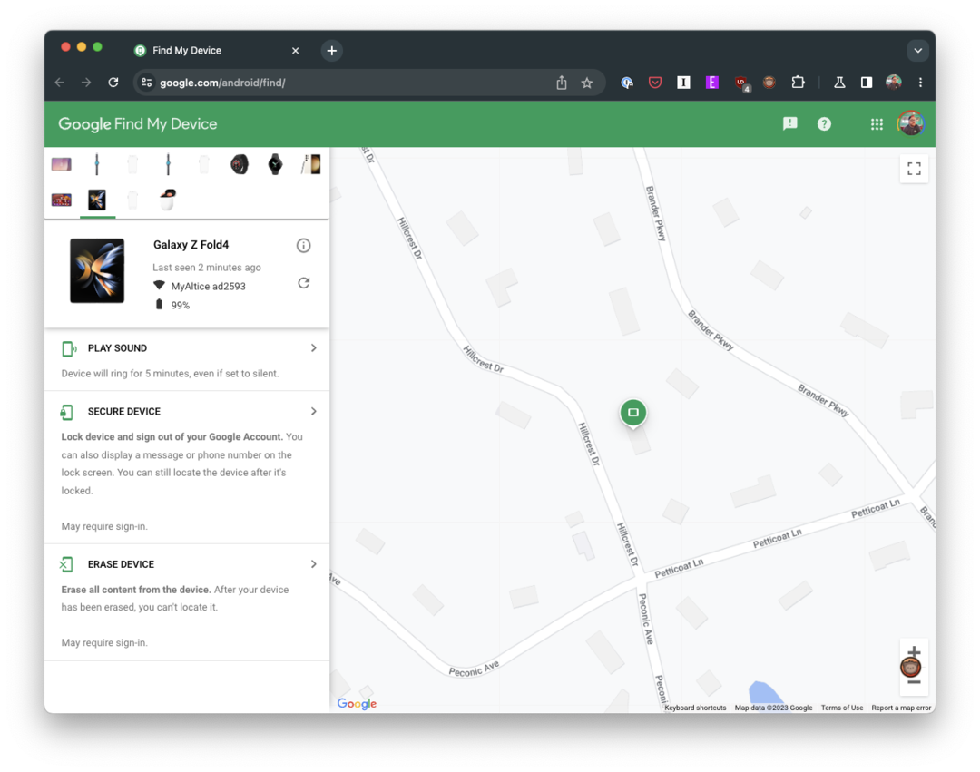 Google Find My Device を使用して紛失した Samsung スマートフォンを見つける方法 - 2