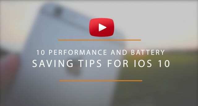 iOS 10 Επιταχύνετε την απόδοση και εξοικονομήστε μπαταρία στο iPhone