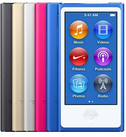 Skladový obrázok iPodu nano