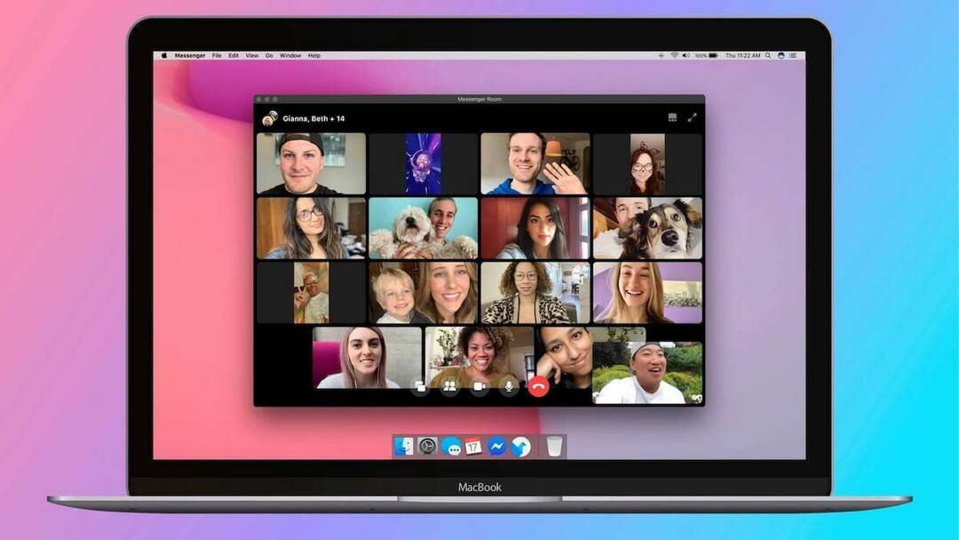 Facebook-Videokonferenzen auf dem Mac
