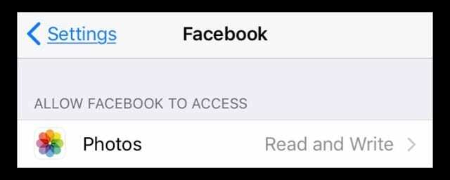 iPhone nu salvează fotografiile Facebook în iOS 11? Cum se remediază