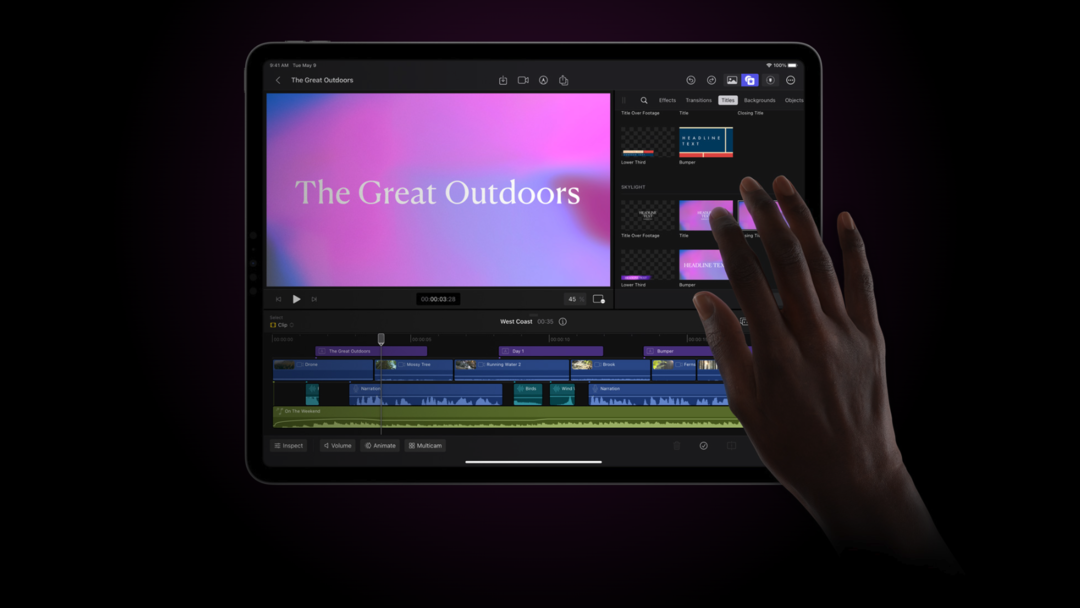 Final Cut Pro für iPad – 3