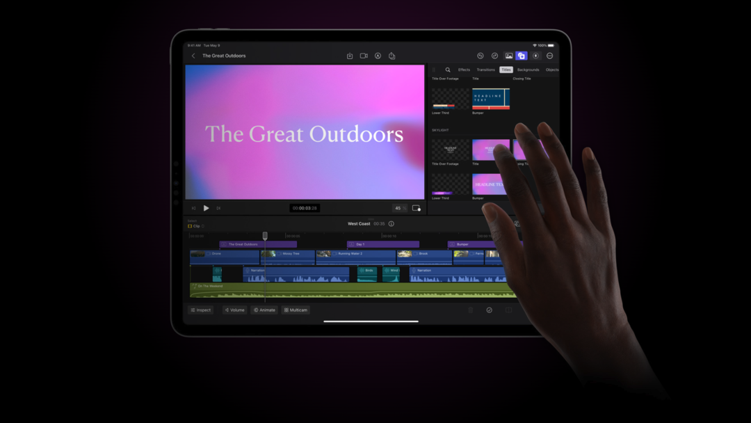 Final Cut Pro iPad — 3