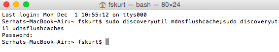 मैक ओएस एक्स में डीएनएस कैश को कैसे फ्लश करें 