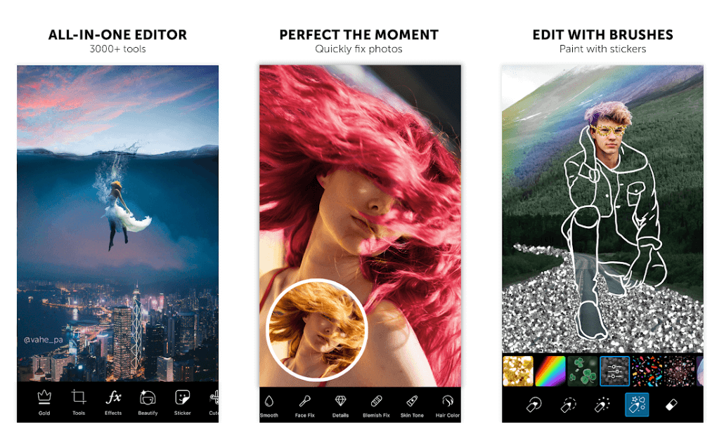 Приложения для фоторедактора PicsArt