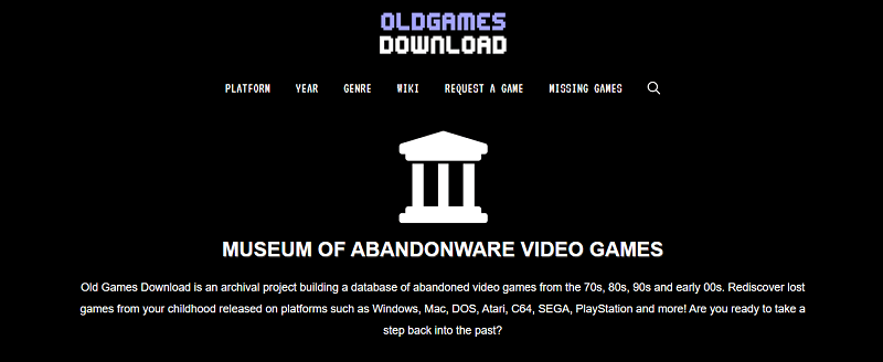 OldGamesDownload. Com