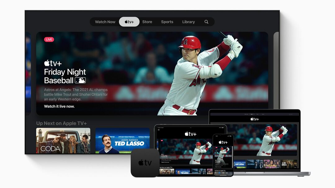 Baseball du vendredi soir sur Apple TV