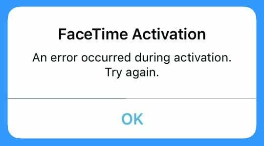 Slik fikser du FaceTime iMessage som venter på aktivering