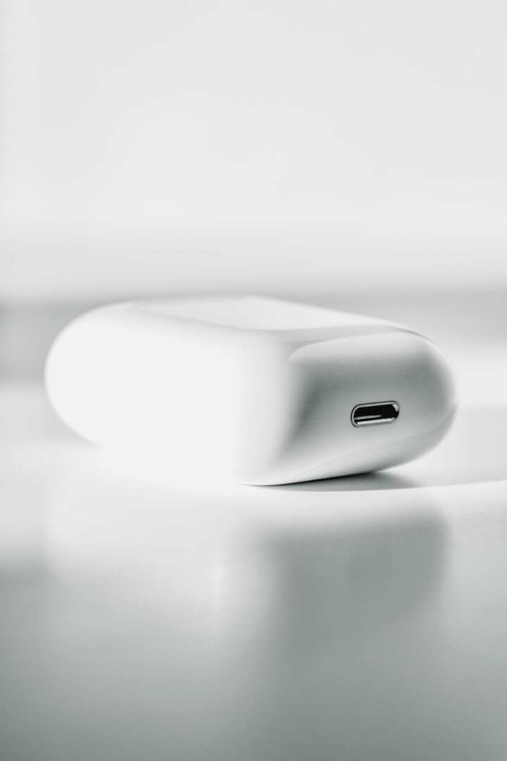 carica della custodia dell'airpod