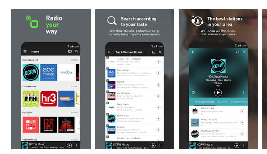Radio.net - Die besten Radio-Apps für Android