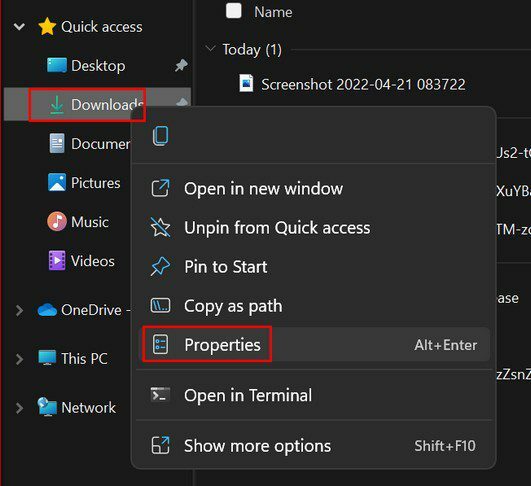 Eigenschaften Datei-Explorer Windows 11